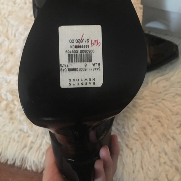 SOLD*****SOLD***Givenchy Black Patent Heels - Picture 2 of 7